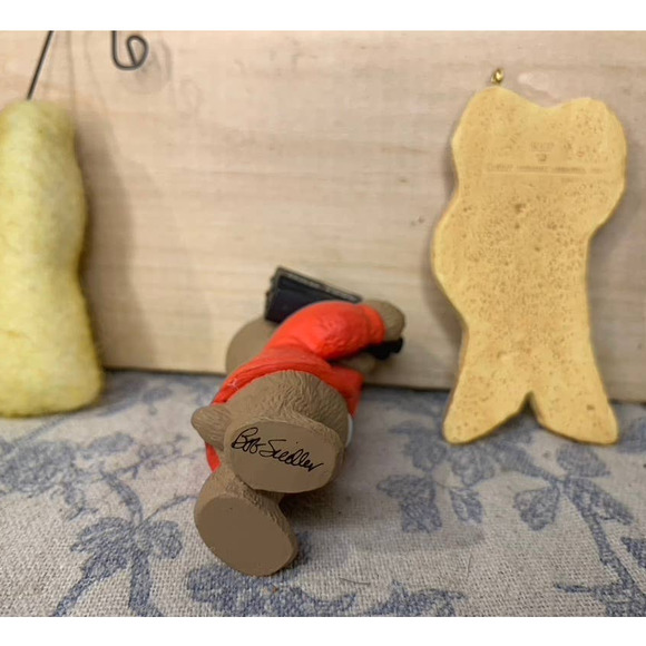 Lot of 5 Vintage Christmas Ornaments, Many Hallmark Keepsake & Dad Father Themed - Picture 6 of 6